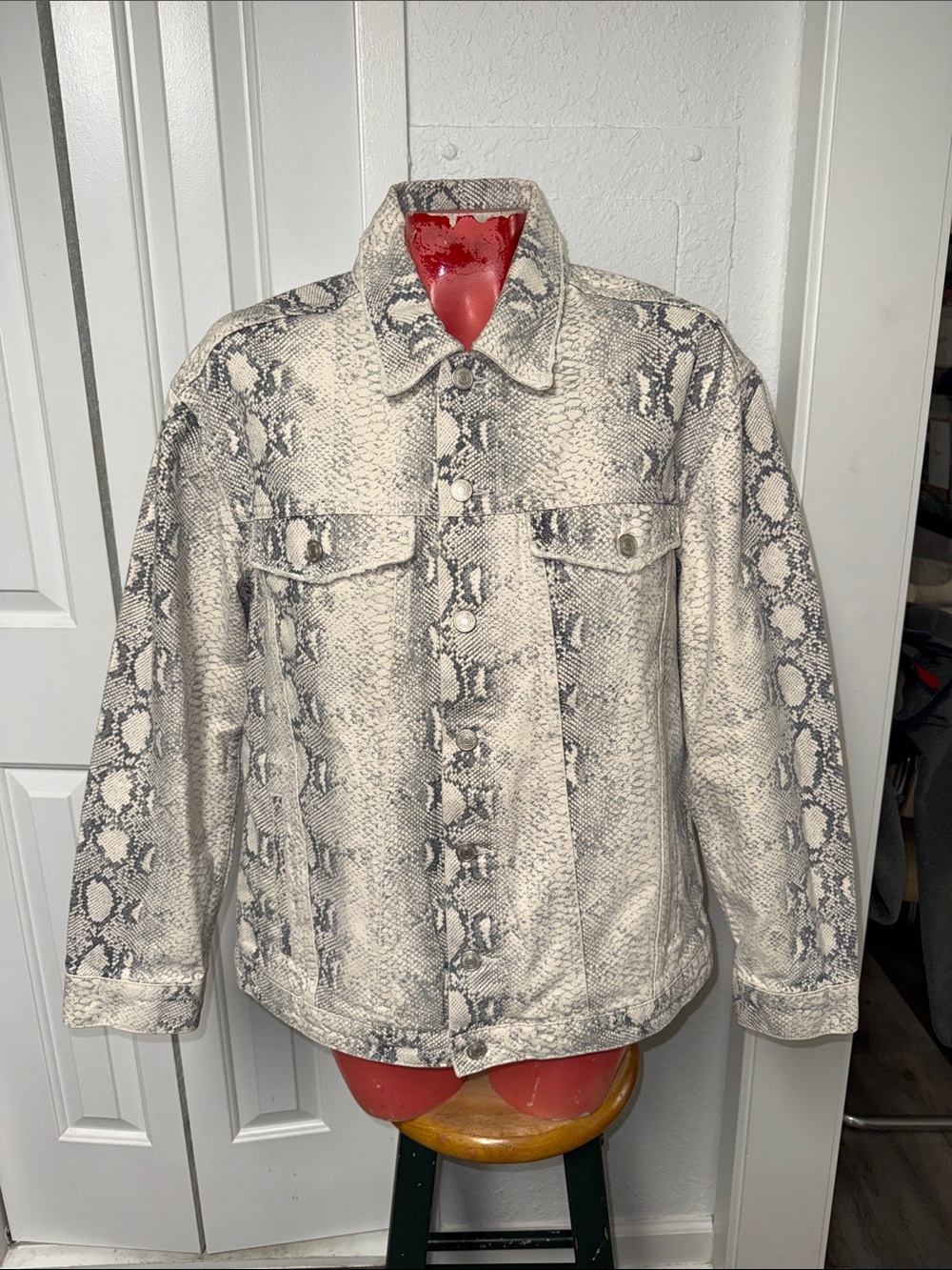 Free People trucker jacket